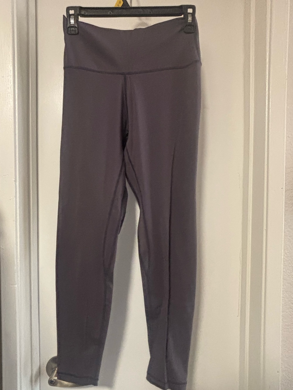 High-Waist Gray Active Leggings